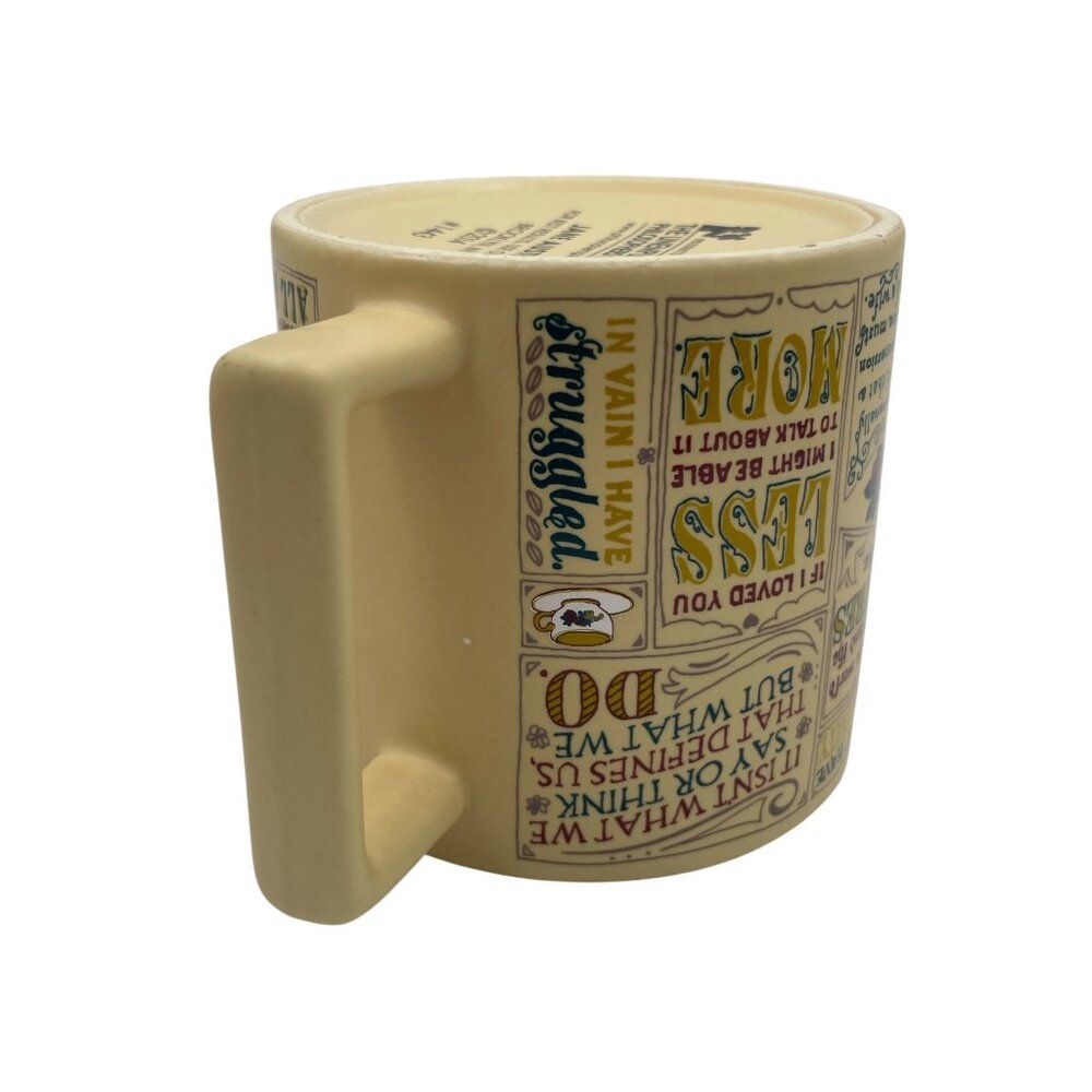 Jane Austen Quotes Unemployed Philosophers Guild 16 Oz Coffee Mug Cup #1443 2014 - Picture 9 of 10